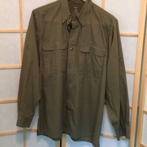 L.L.Bean Shirt with insect shield, camping/hiking